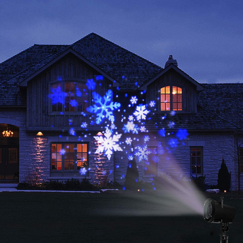 Sanwsmo Proyector De Luz Led De Navidad, Proyector De Luces