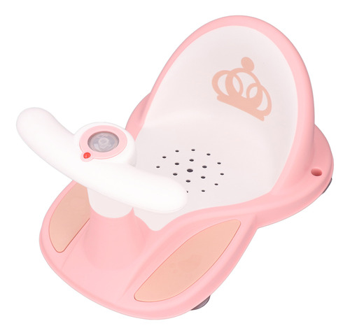 Silla De Baño Para Bebé, Antideslizante, Música Portátil Par