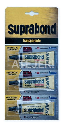 Imagen 2 de 6 de Pegamento Adhesivo De Contacto Extra Fuerte Suprabond 25ml