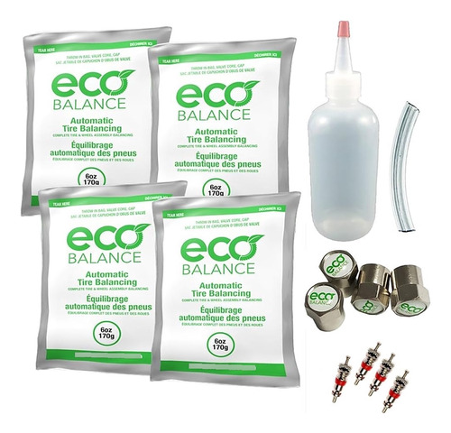 Eco Balance Ediy-6 Kit De Cuentas De Equilibrio De Neumático