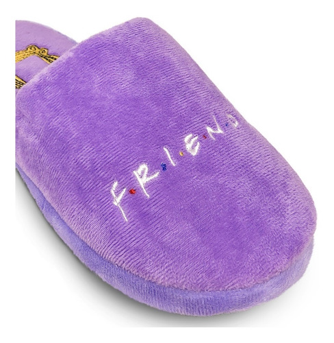Imagem 5 de 9 de Pantufa Chinelo Friends Solado Borracha - Warner Original