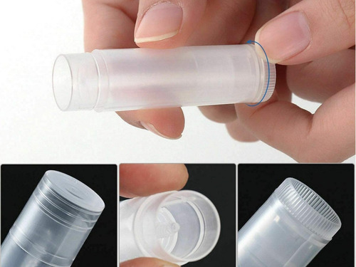 Frasco Stick Labial Balm Bálsamo Hidratante Lápiz Labial 50 pzas Vacío