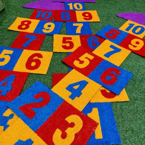 Tapete para Jogo de Amarelinha Kids Numeral