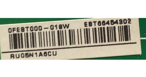 Main Lg Ebt66454302 / Eax69083603 Modelo 55un7300aud.busflkr (Usado)