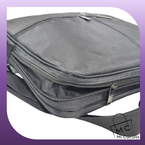 Imagen 7 de 10 de Maletin Biwo Elegante Portanotebook Extensible 18 Pulgada 92