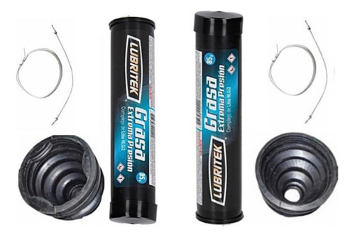 Fuelles Gomas Lado Caja Y Rueda Chevrolet S10 Apache