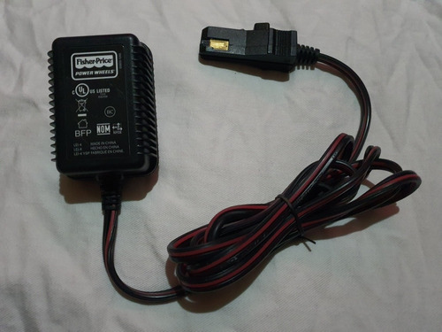 Cargador Fisher Price Power Wheels 12v Original P / Bat Gris (Usado)