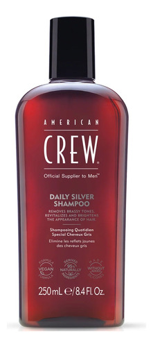 Shampoo Para Cabello Con Canas American Crew Daily Silver