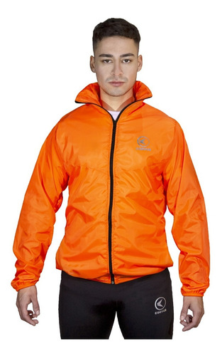 Campera Deportiva Rompeviento Hombre Liviana Corvus Ventus