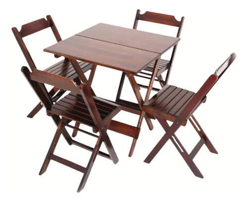 Projeto Mesa E Cadeira De Madeira Dobrável Para Bar Em Pdf