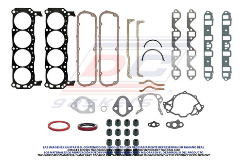 Juego Dc Juntas Ford F-150 5.8 L 1988 - 1990