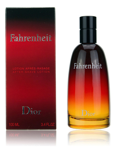 After Shave Splash Dior Fahrenheit 100 Ml Para Hombre