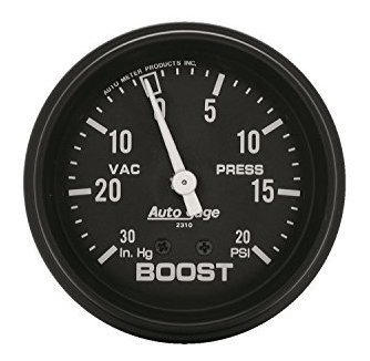 Auto Meter 2310 Autogage Boost-vac-manómetro