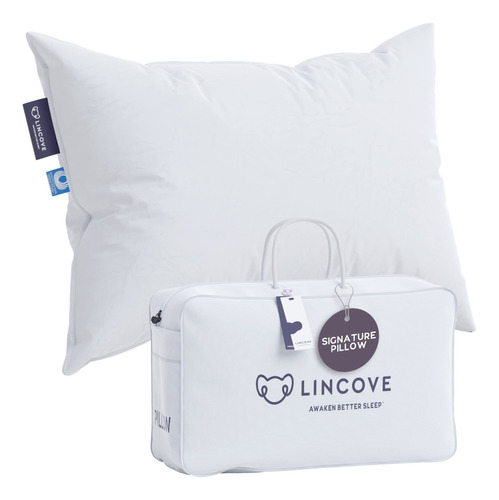 Lincove Signature - Almohada De Plumn 100 % Canadiense, Almo