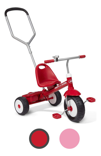 Radio Flyer - Triciclo De Direccion Y Paseo - Radio Flyer