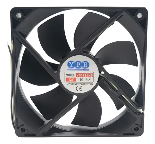 Fan Cooler Ventilador 120mm X 120mm X 25.5mm 12v Buje
