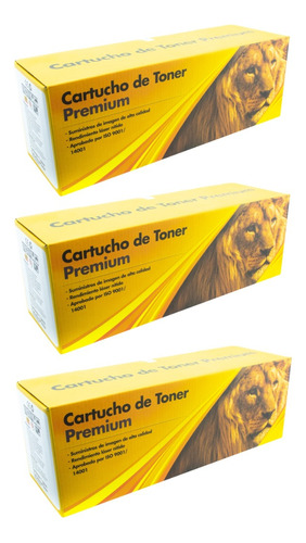 3 Pza Toner 106 Con Chip Compatible Con Mf6530