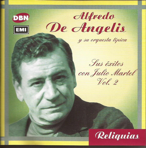 Alfredo De Angelis Con Julio Martel Reliquias Cd