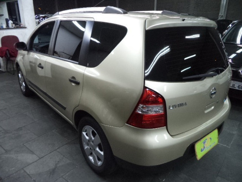 Imagem 7 de 11 de Nissan Livina Sl1.6 16v Flex 5p Completo Abs 2010 Dourado