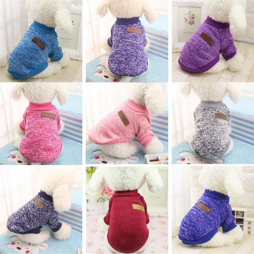 Imagen 1 de 10 de Ropa Para Mascotas Buzo Abrigador Varios Colores