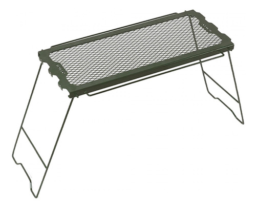 Mesa Plegable Para Acampar, Parrilla Para Cocinar, Mesa De