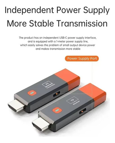 B Wireless Hdmi Extender Separate Video Transmitter Adapter