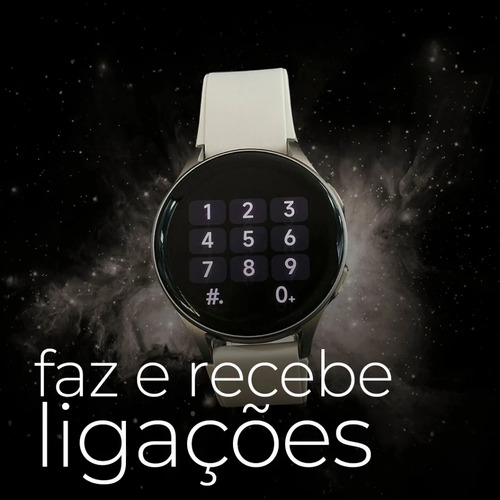 Smartwatch Compatível Com Strava Monitoramento Esportivo Dourado-escuro Silicone Bege