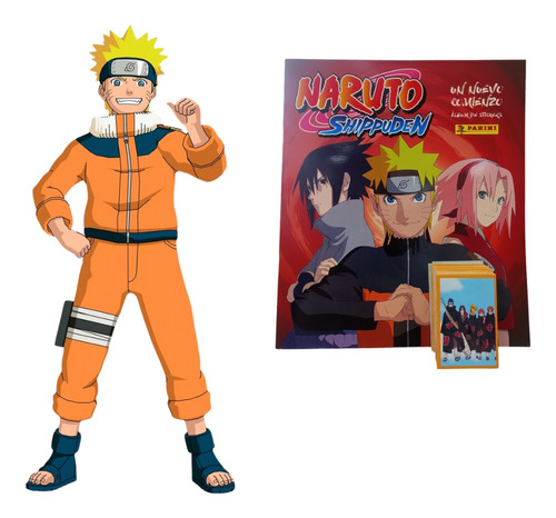 Álbum Naruto Shippuden + Todas Sus Láminas A Pegar