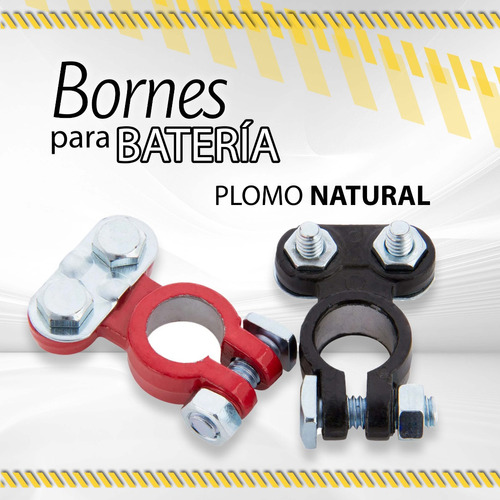 Borne Para Bateria Plomo Natural Gde Para Carro / 000007532