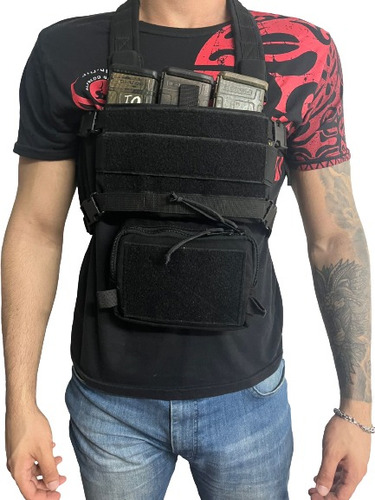 Chest Rig + Bolso Multifuncional