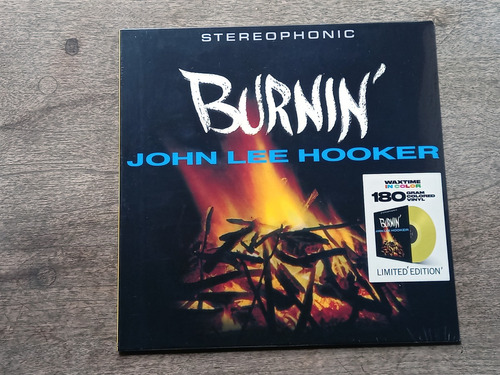 Disco Lp John Lee Hooker - Burnin' (2019) Eu Sellado R42