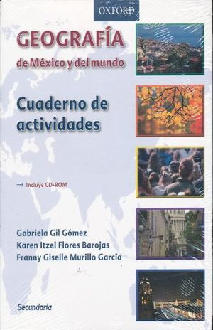 Libro Geografia De Mexico Y Del Mundo Cuaderno  Secundaria