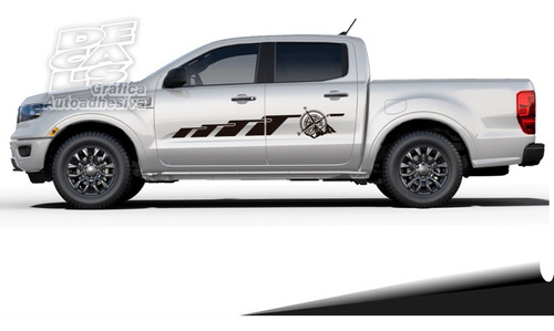 Calco Ford Ranger 2013 - 2021 Supertrail Compass Juego