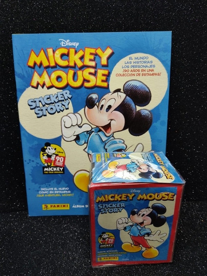 Panini sticker 111-disney 90 años Mickey Mouse