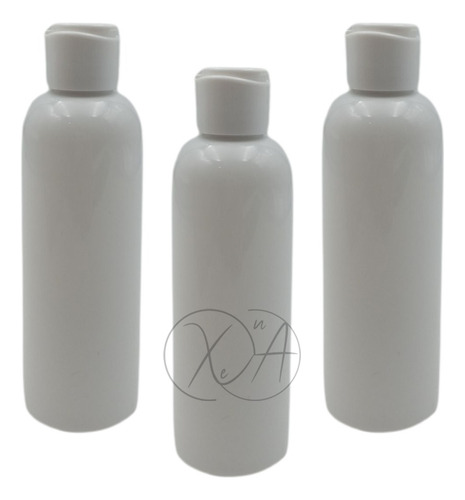 Envases Plasticos Botella Blanca 100 Ml Tapa Flip Top X 100