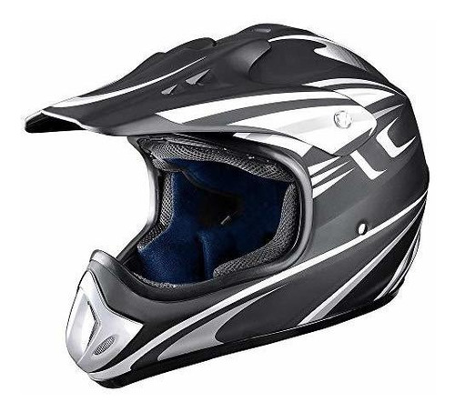 Ahr Punto Exterior Adulto Cara Completa Mx Casco Motocross O