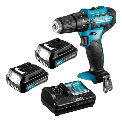 Taladro Inalambrico Percutor 3/8 12v 2 Bat Makita Hp333dwye