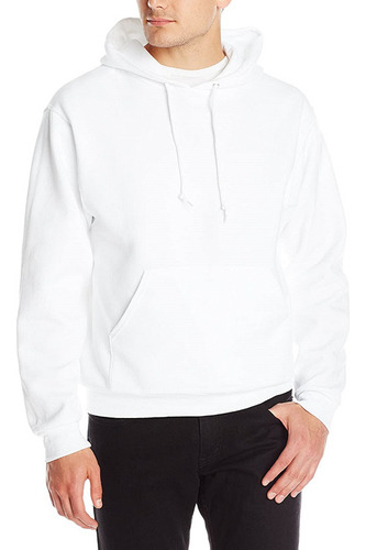 Sudadera Con Capucha De Color Liso Para Hombre