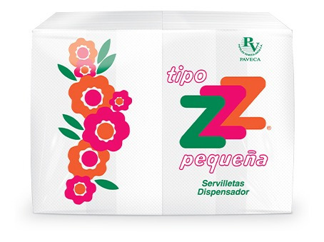 Bulto De Servilletas Zzz Pequeña 30x250