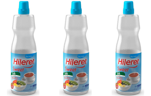 Edulcorante Hileret Sweet Forte Liquido 400ml Sin Tacc X3