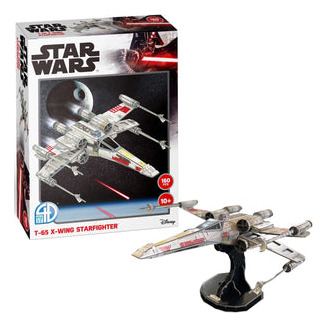 Libro Rompecabezas 3d Star Wars X Wing Star Fighter T-65x
