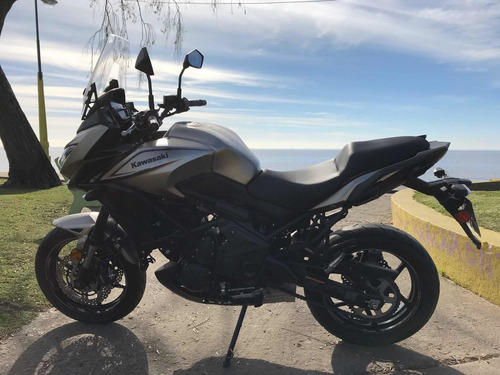 Imagen 5 de 15 de Kawasaki Versys 650 Abs Color Chapagne Como Nueva