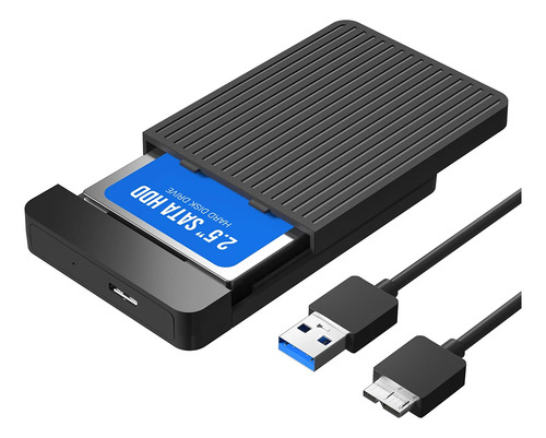 Gabinete Carcasa Disco Duro 2.5'' Sata Case Externo Usb, Compatible Con Ssd/hdd Samget