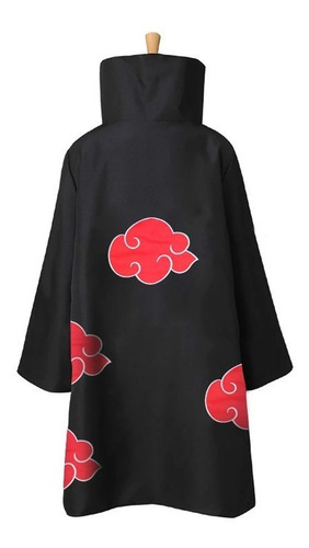 Imagen 5 de 9 de Disfraz Akatsuki Naruto Cosplay + Anillo + Cintillo Uchiha