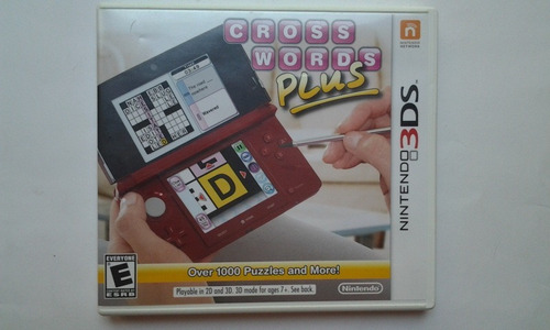 3ds Crosswords Plus $449 Cartucho Original Used Mikegamesmx