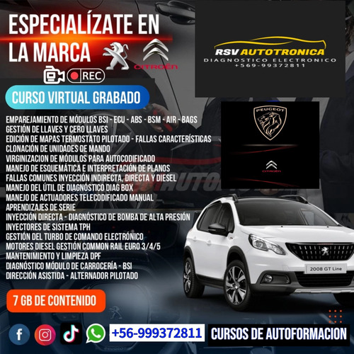 Cursos De Diagnostico Automotriz ,programacion De Llaves