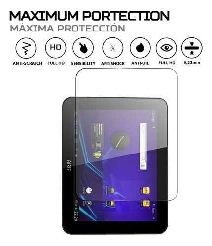 Protector Pantalla Antishock Para Airis Onepad 970 Tab97a