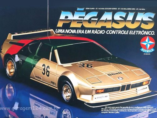 Imagem 4 de 5 de Parabrisa Carrinho Pegasus Estrela Anos 80 Original.