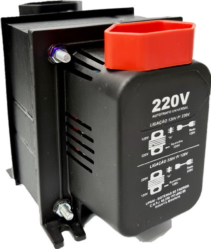 Auto Transformador 1040va Bivolt 110-220v Ou 220-110v 1000va