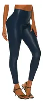 Comprar Leggins Vinipiel Afelpado Azul Para Mujer Unitalla Stretch
